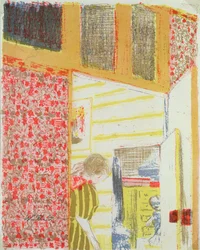 Innenraum in Rosatönen III